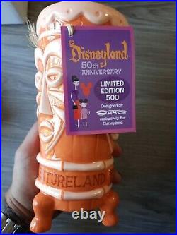 SHAG Disneyland 50th Anniversary Adventureland Tiki Mug Limited 500 NOS