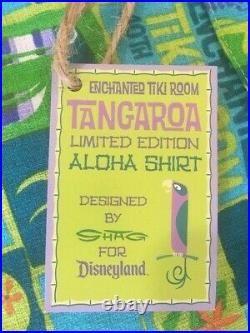 SHAG Disneyland Tiki Room 40th Anniversary TangaroaAloha Shirt