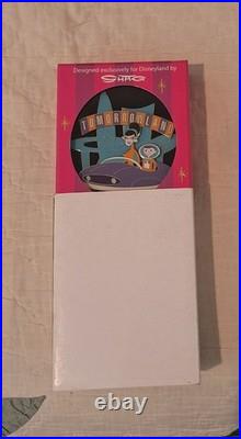 SHAG TOMORROWLAND DISNEYLAND 50TH ANNIVERSARY JUMBO PIN New in Box Ltd Ed 1955