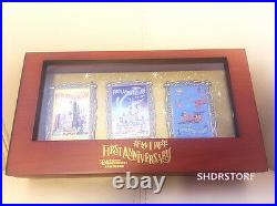 SHDR Limited 500 Disney pin box first anniversary shanghai disneyland exclusive