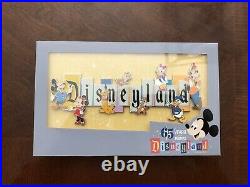 SHIPS FAST Disneyland Park 65TH Anniversary Disney Marquee Jumbo Pin LIMITED NEW