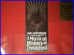 Sealed 50th Anniversary A Musical History of Disneyland with 6 CDs, Book & Vinyl Sealed 50th Anniversary A Musical History of Disneyland with 6 CDs, Book & Vinyl