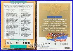 Sealed Set Of Disneyland 40th Anniversary Indiana Jones Cards PLUS The 41st Card