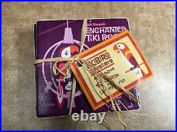 Set 4 Disney World Disneyland Enchanted Tiki Room 50th Anniversary Shag Coasters