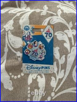 Set Of 3 Disneyland 70th Anniversary Released Today! Magic Key Limited Edition