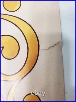 Set Of 3 Vintage Kraft's 25th Anniversary Disneyland 1979 39 X 25 Posters