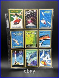 Set of 50 Disneyland 2005 50th Anniversary Attraction Collectors Trading Cards