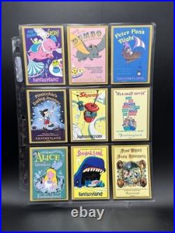 Set of 50 Disneyland 2005 50th Anniversary Attraction Collectors Trading Cards