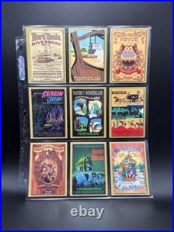 Set of 50 Disneyland 2005 50th Anniversary Attraction Collectors Trading Cards