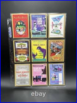 Set of 50 Disneyland 2005 50th Anniversary Attraction Collectors Trading Cards