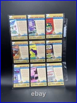 Set of 50 Disneyland 2005 50th Anniversary Attraction Collectors Trading Cards