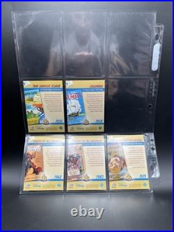 Set of 50 Disneyland 2005 50th Anniversary Attraction Collectors Trading Cards
