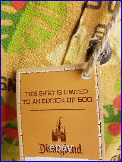 Shag Disneyland 40th Anniversary Enchanted Tiki Room Aloha Shirt New Size XXL
