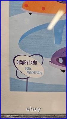 Shag Disneyland 50th Anniversary Tomorrowland Print (2005)