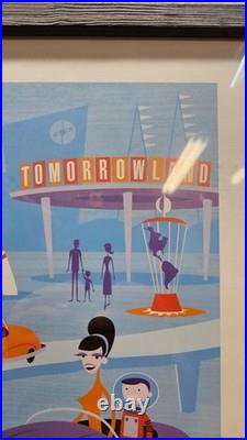 Shag Disneyland 50th Anniversary Tomorrowland Print (2005)