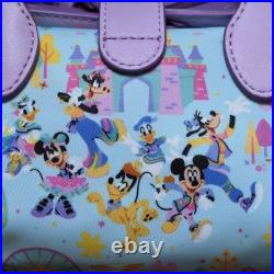 Stoney Clover Lane Disneyland 70th Anniversary Mini Blue Pouchette Crossbody Bag