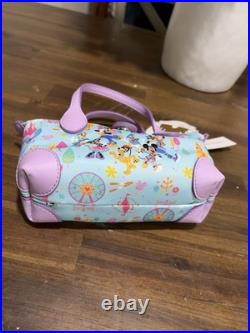 Stoney Clover Lane Disneyland 70th Anniversary Mini Blue Pouchette Crossbody Bag
