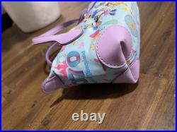 Stoney Clover Lane Disneyland 70th Anniversary Mini Blue Pouchette Crossbody Bag