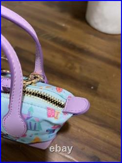 Stoney Clover Lane Disneyland 70th Anniversary Mini Blue Pouchette Crossbody Bag