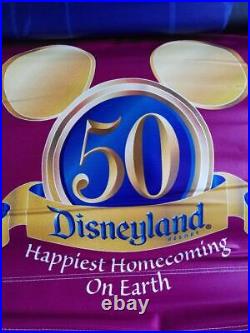 Super Rare Disneyland Usa Park Items Goofy Anniversary Banner