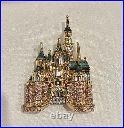 Swarovski Disneyland 50th Anniversary Sleeping Beauty Castle Brooch Pin49/300