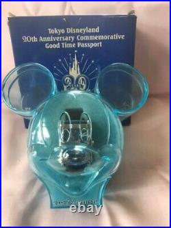 TDR 20th Anniversary Tokyo Disneyland Mickey Watch Unused Cute