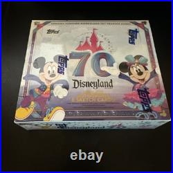 TOPPS DISNEYLAND 70th Anniversary Cards HOBBY BOX Brand New Sealed