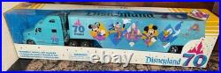 TOY CAR Disneyland Peterbilt Model 387 Hauler Disney Land 70th Anniversary (NEW)