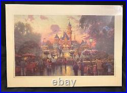 Thomas Kinkade Disneyland 50th Anniversary Memory Album New Sealed