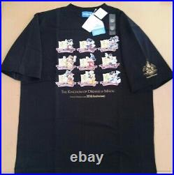 Tokyo DISNEYLAND 20th Anniversary T-Shirt XL Size Unused Cute