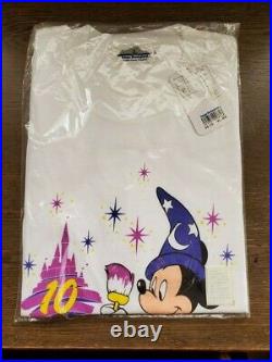Tokyo Disneyland 10th Anniversary Limited Mickey T-shirt L size