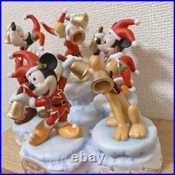 Tokyo Disneyland 15Th Anniversary 1998 Christmas Fantasy Figurine Ceramic Mickey