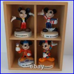 Tokyo Disneyland 15th Anniversary Mickey Mouse Figure 4 bodies withSpecial Box