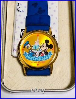 Tokyo Disneyland 16th Anniversary Watch Unused Cute