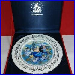 Tokyo Disneyland 2003 20th Anniversary Limited Plate Mickey Mouse Print
