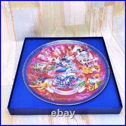 Tokyo Disneyland 20th Anniversary Decorative Plate Cinderella Castle Mickey TDL