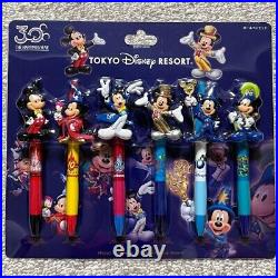 Tokyo Disneyland 30th Anniversary Costume Ballpoint Pen Set Rare Mickey Japan