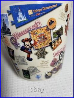 Tokyo Disneyland 35th Anniversary Happiest Celebration History Mug