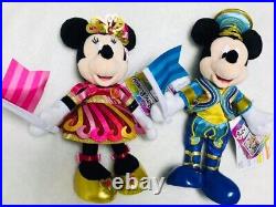 Tokyo Disneyland 35th Anniversary Mickey Plush Toy Posey Unused Cute