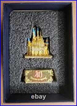 Tokyo Disneyland 40th Anniversary Castle Trinket Box by Arribas Brothers