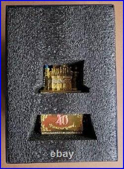 Tokyo Disneyland 40th Anniversary Castle Trinket Box by Arribas Brothers