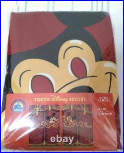 Tokyo Disneyland 40th Anniversary MEMORY-GO-ROUND curtains reprint goods New