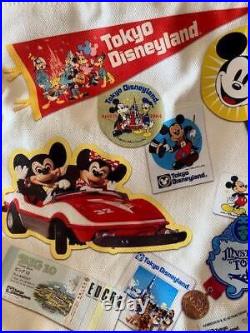 Tokyo Disneyland 40th Anniversary Members Only Tote Bag, unused