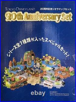 Tokyo Disneyland Diorama Disney 20th Anniversary Dioramap Figure Set