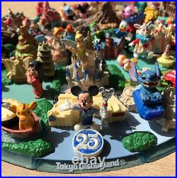 Tokyo Disneyland & Disney Sea Diorama Map Figure 2008 25th Anniversary Limited