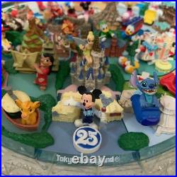 Tokyo Disneyland Disney sea Diorama figure Model mickey 25 Year Anniversary Used