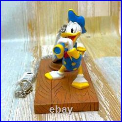 Tokyo Disneyland Donald Duck 65th Anniversary Pocket Watch Ceramic Figure Japan
