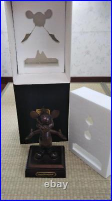 Tokyo Disneyland Limited Edition 10th anniversary mickey mouse bronze statue