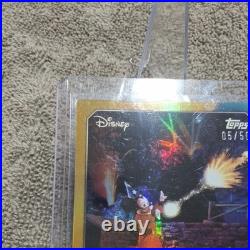 Topps Disneyland 70th Anniversary Bret Iwan (Mickey Mouse) Autograph Card 05/50