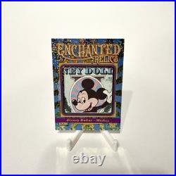 Topps Disneyland 70th Anniversary Enchanted Relics Disney Dollar Mickey /55 SSP